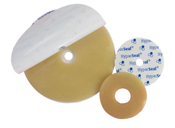 ANELLI IN IDROCOLLOIDE HYPERSEAL ADESIVI PROTETTIVI PER PELLLE PERISTOMALE CON MIELE DI MANUKA DIAMETRO ESTERNO 50MM DIAMETRO INTERNO FORO 19MM SPESSORE 2,5 MM 20 PEZZI