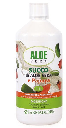 ALOE VERA SUCCO PURO PAPAYA 1000 ML