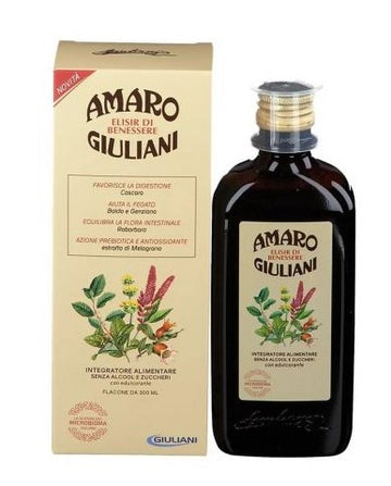 AMARO GIULIANI ELISIR BENESSERE 300 ML NUOVA FORMULA