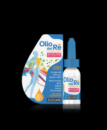 OLIO DEL RE GOCCE PURE BALSAMICHE ASTUCCIO 10 ML