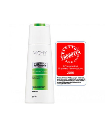 DERCOS SHAMPO ANTIFORFORA GRASSI 390 ML