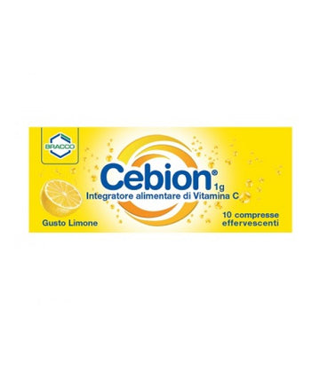 CEBION EFFERVESCENTE VITAMINA C LIMONE 10 COMPRESSE