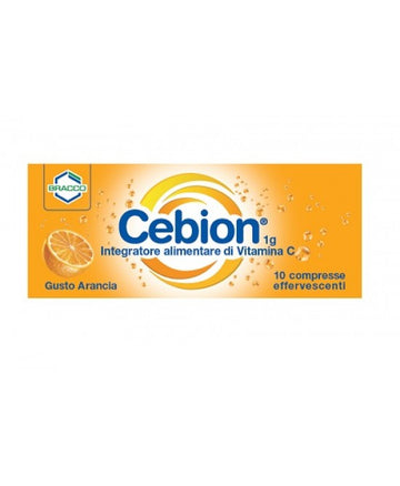 CEBION EFFERVESCENTI VITAMINA C ARANCIA 10 COMPRESSE