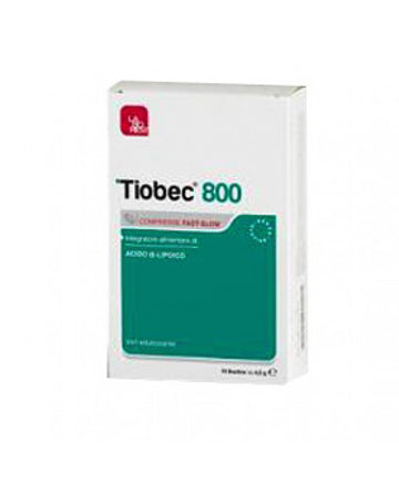 TIOBEC 800 20 COMPRESSE FAST-SLOW 36 G