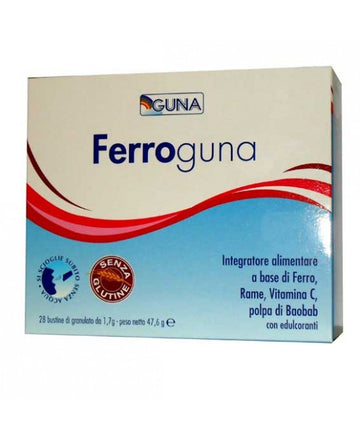 Guna Ferro Guna Ferroguna Integratore Alimentare 28 Bustine