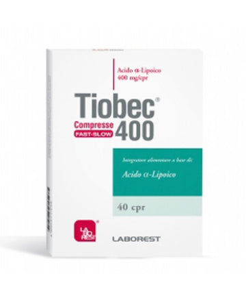 TIOBEC 400 40 COMPRESSE FAST-SLOW