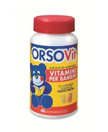 ORSOVIT CARAMELLE GOMMOSE VITAMINA BB SENZA GLUTINE 60 PEZZI