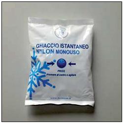 GHIACCIO ISTANTANEO IN BUSTA DI NYLON 1 PEZZO