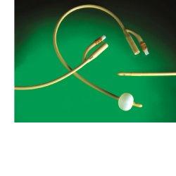 CATETERE URETRALE FOLEY IN LATTICE SILICONATO CH12 PER CATETERIZZAZIONE VESCICALE PRODOTTO IN LATTICE MEDICALE E TRATTATO IN SILICONE NELLA SUPERFICIE ESTERNA.