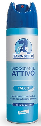 SANO E BELLO DEODORANTE ATTIVO AL MUSCHIO BIANCO 250 ML