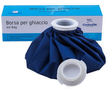 BORSA GHIACCIO TESSUTO GOMMATO 28 CM
