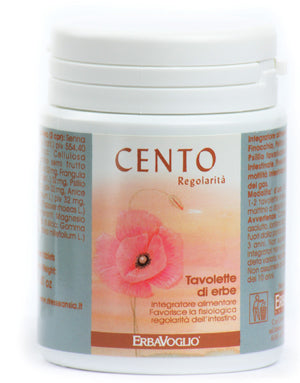 CENTO LASSATIVO ERBE 100 TAVOLETTE