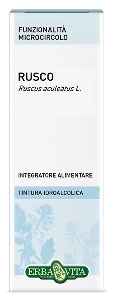 RUSCO RIZOMA TINTURA IDROALCOLICA 50 ML EBV