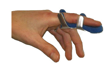 STECCA PER FRATTURA DITA A RANETTA FARMASPLINT MISURA GRANDE IN ALLUMINIO MODELLABILE CON IMBOTTITURA IN SPUGNA POLIURETANICA ANTIALLERGICA RADIOTRASPARENTE 10 CM 1 PEZZO