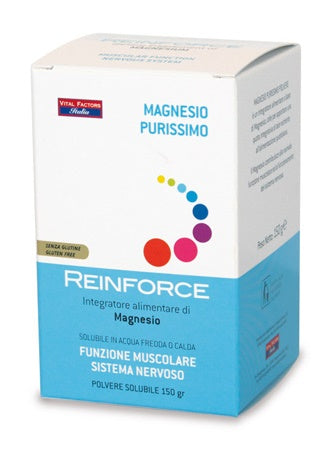 REINFORCE MAGNESIO PURISSIMO 150 GRAMMI DI POLVERE