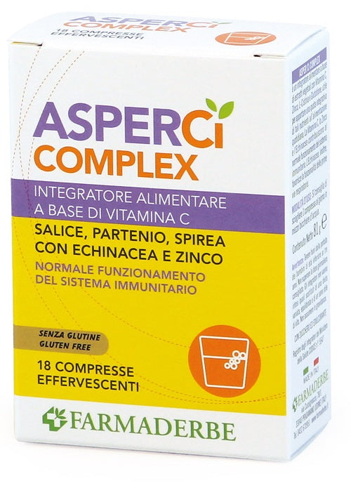 ASPER CI COMPLEX 18 COMPRESSE