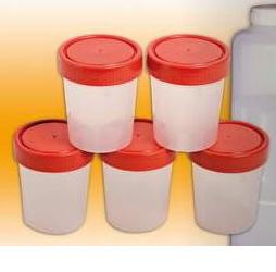CONTENITORE URINA CURAMED CON TAPPO A VITE 120 ML