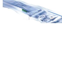 CATETERE VESCICALE PER CATETERISMO INTERMITTENTE LUBRIFICATO CON GEL IN PVC DOTATO DI SERBATOIO DI GEL INTEGRATO PER BAMBINO PUNTA ERGOTHAN MOBILE SI LUNGHEZZA 30CM CH08