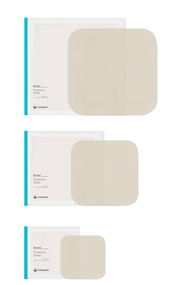 BRAVA PIASTRA PROTETTIVA PER STOMIA 20X20 CM 5 PEZZI