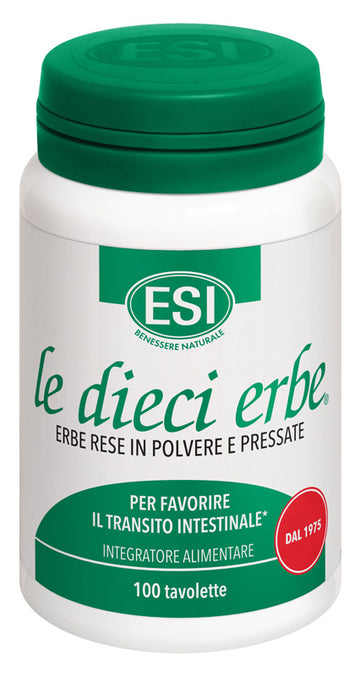 ESI LE DIECI ERBE 100 TAVOLETTE