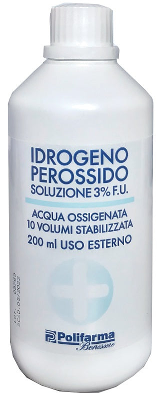 PEROSSIDO IDROGENO 3% 200 ML