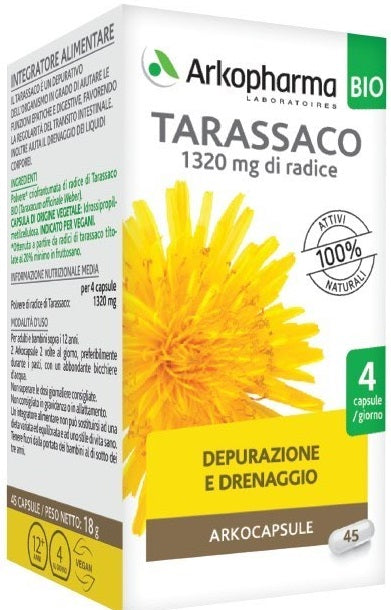 ARKO CAPSULE TARASSACO BIO 45 CAPSULE