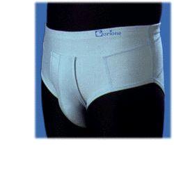 ORIONE 515 CINTOSLIP ERNIARIO UOMO APERTO CON PELOTTE IN COTONE AZZURRO 4