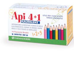 API 4+1 LIQUIDO 10 FLACONCINI 10 ML
