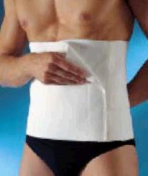 CIZETA ORTO' FLEXA FASCIA POSTOPERATORIA H 27 JOLLY A TRE STRISCE UNITE BIANCO 6