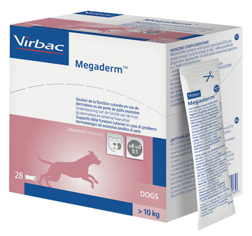 Megaderm Supplemento Cani Gatti 22 Bustine 8 ml