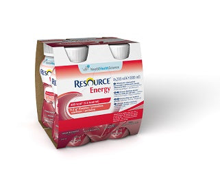 RESOURCE ENERGY FRAGOLA/LAMPONE 4 BOTTIGLIE 200 ML