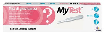 TEST DI GRAVIDANZA RAPIDO HCG MYTEST 2 PEZZI