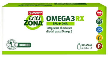 ENERZONA OMEGA 3 RX 5 FLACONI