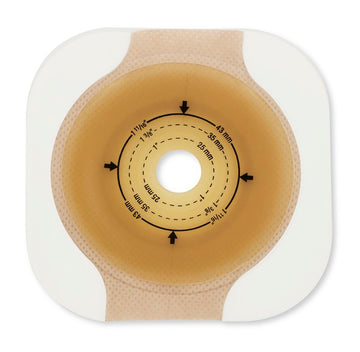 PLACCA CONFORM 2 FORMAFLEX CON ADESIVO BARRIERA PROTETTIVA A SPESSORE DIFFERENZIATO RILIEVI CIRCOLARI FILM DI SUPPORTO ANELASTICO FLANGIA FLOTTANTE 45 MM 5 PEZZI