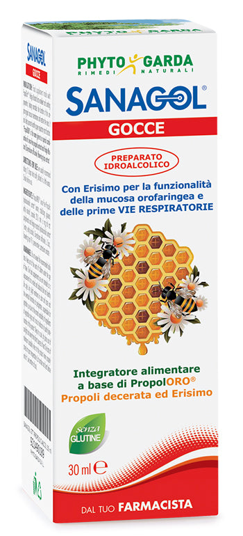 SANAGOL GOCCE PROPOLI ESTRATTO IDROALCOLICO 30 ML