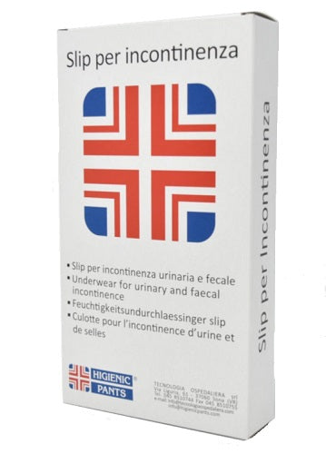 MUTANDINA PER INCONTINENZA CON BOTTONI STANDARD  COLORE BIANCO  MISURA 1