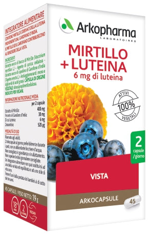 ARKO CAPSULE MIRTILLO+LUTEINA 45 CAPSULE