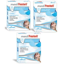 CEROTTO MEDIPRESTERIL IMPERMEABILE 4 FORMATI ASSORTITI 20 PEZZI