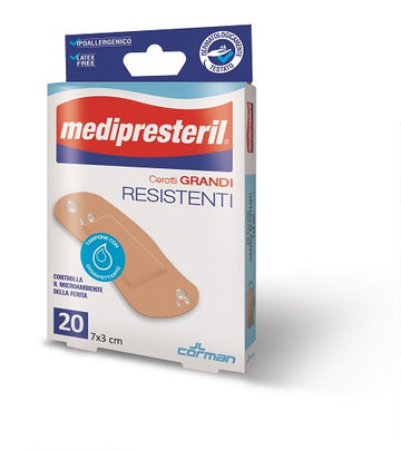 CEROTTO MEDIPRESTERIL RESISTENTI MEDI 7X2CM 20 PEZZI