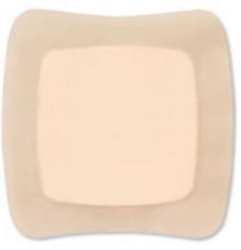 MEDICAZIONE HYDROFIBER STERILE ADESIVA IN SCHIUMA MISURA 8X8CM 10 PEZZI