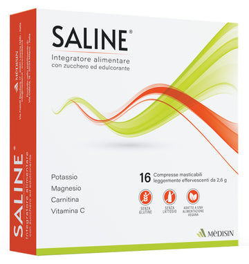 SALINE 16 COMPRESSE EFFERVESCENTI