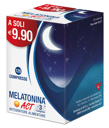 MELATONINA ACT 1MG +3 COMPLEX 120 COMPRESSE