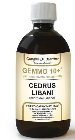 GEMMO 10+ CEDRO DEL LIBANO 500 ML LIQUIDO ANALCOLICO