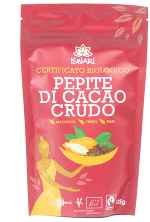 PEPITE DI CACAO CRUDO BIO 125 GR