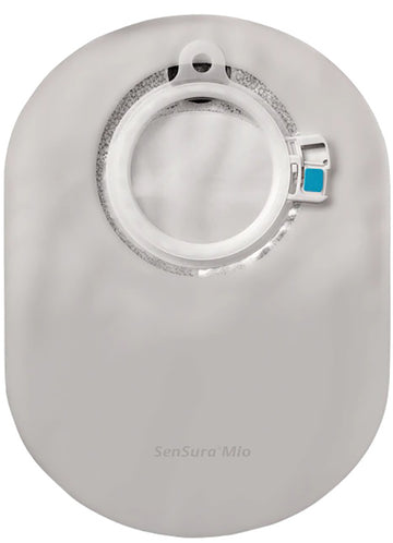 SACCA PER COLOSTOMIA SENSURA MIO 430 CLICK CHIUSA CON APERTURA ISPEZIONABILE SISTEMA A 2 PEZZI MAXI FLANGIA TRASPARENTE 70 MM 30 PEZZI