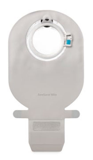 SACCA PER ILEOSTOMIA SENSURA MIO 430 CLICK APERTA CON APERTURA ISPEZIONABILE HIDE-AWAY SISTEMA A 2 PEZZI MIDI FLANGIA 60 MM 30 PEZZI