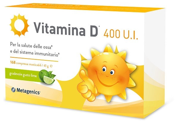 Vitamina D 400 U.I. Integratore Alimentare 168 Compresse