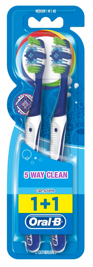 ORALB COMPLETE 5 IN 1 40 MED BIPACCO