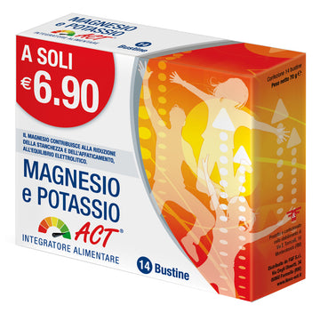 MAGNESIO E POTASSIO ACT 14 BUSTINE 5 G