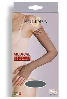 MEDICAL GAUNTLET ARM BAND CCL 1 BANDA ELASTICA BRACCIO-MANO CAMEL M